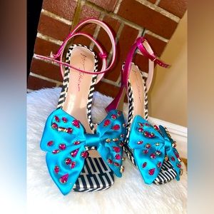 Betsey Johnson Heel Sandals - Like New!